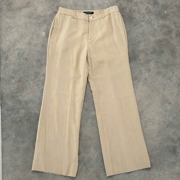 Silk Lauren Ralph Lauren Vintage Trousers - Picture 1 of 9